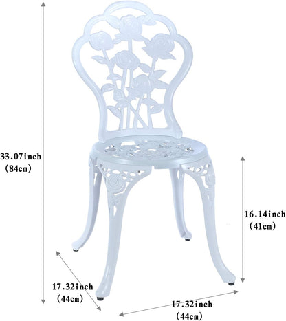 C/G 3 Piece Bistro Set Outdoor Patio Table