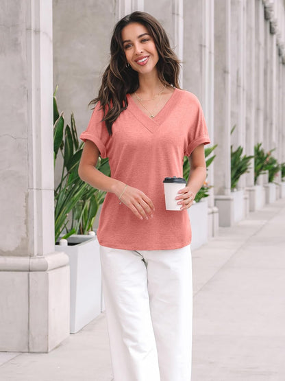 Womens Tops Short Sleeve T Shirt