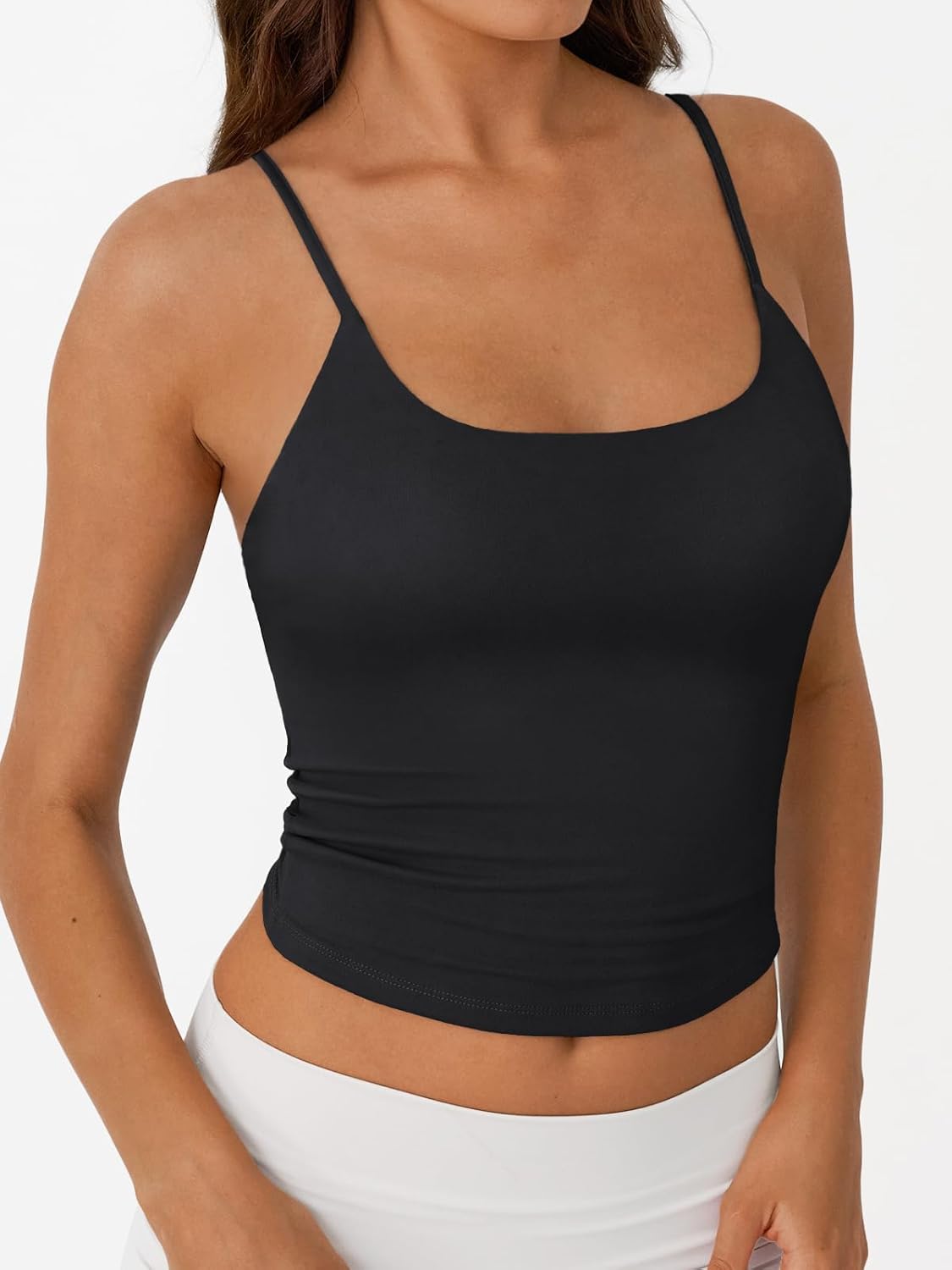 Womens Summer Tank Tops Double Lined Going Out Teen Girls