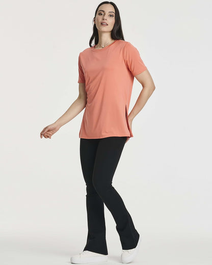 Women's Short Sleeve Active Workout T-Shirts