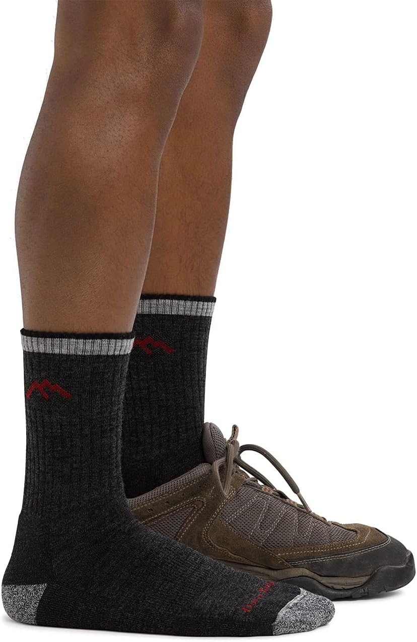 Hiker Micro Crew Midweight Cushion Sock for Men Hiking Boot