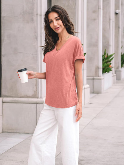 Womens Tops Short Sleeve T Shirt