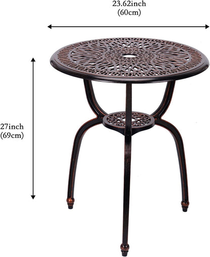 C/G 3 Piece Bistro Set Outdoor Patio Table
