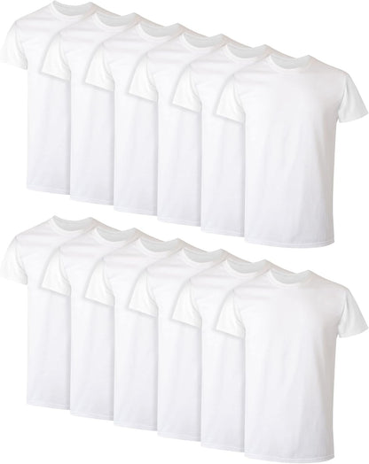 Moisture-Wicking Crew Tee Undershirts Aesthetic Clothes