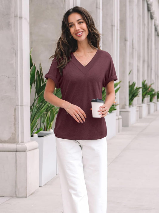 Womens Tops Short Sleeve T Shirt