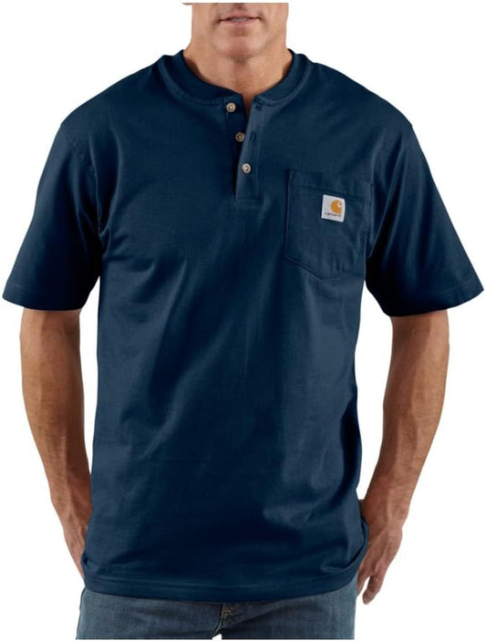 Short Sleeve Workwear Henley T-Shirt