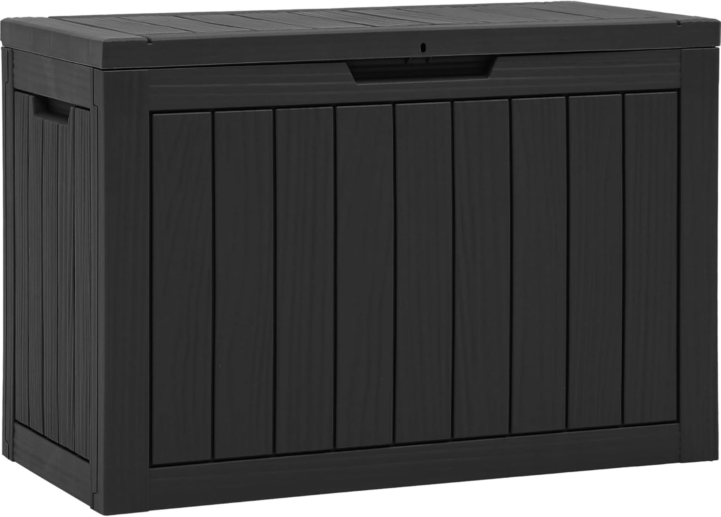 YITAHOME 120 Gallon Large Deck Box Upgraded Resin Outdoor Storage Boxes