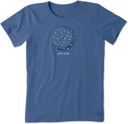 Women's Crusher Tee, Short Sleeve Cotton Graphic T-Shirts