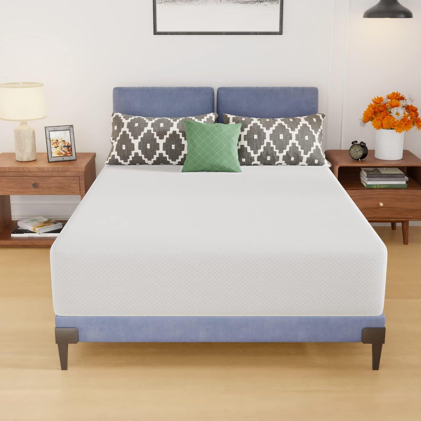 Twin 6 Inch Gel Memory Foam Mattress in a Box Medium Firm