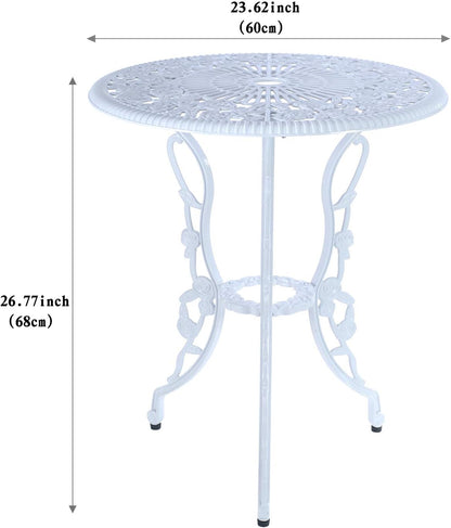C/G 3 Piece Bistro Set Outdoor Patio Table