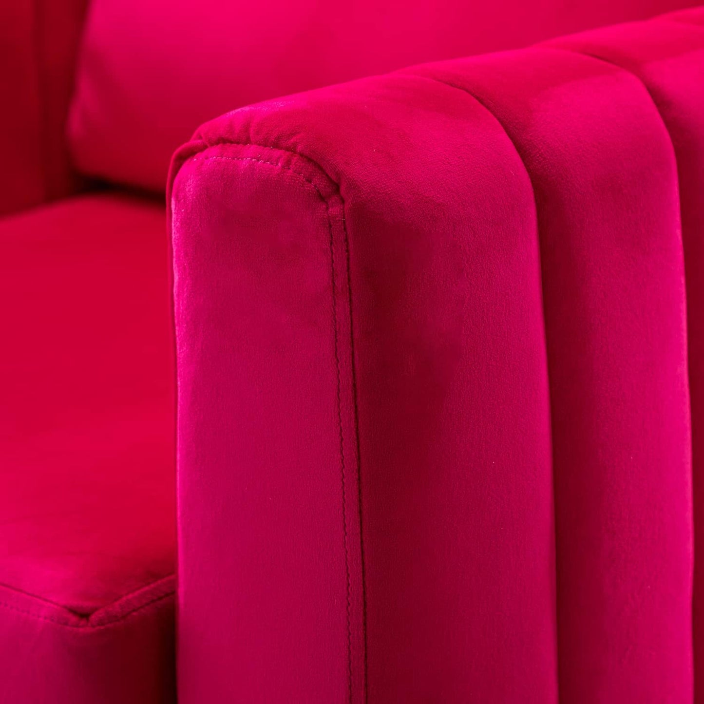 HULALA HOME Velvet Accent Club Chairs Set of 2