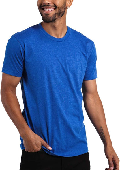 Mens T Shirt Packs - Short Sleeve Crew Neck Soft Fitted Tee