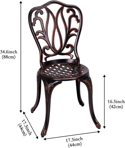 C/G 3 Piece Bistro Set Outdoor Patio Table