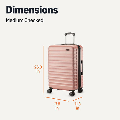 26" Hardside Medium Checked Luggage