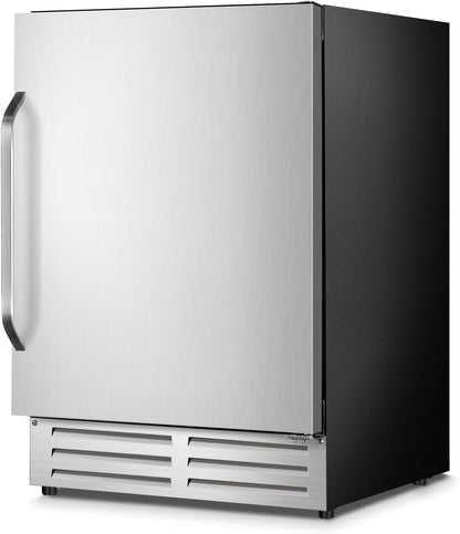 24 Inch Beverage Refrigerator Outdoor Under Counter Beverage Cooler for Patio