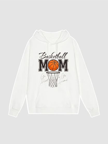 Basketball Mom Graphic Hoodie