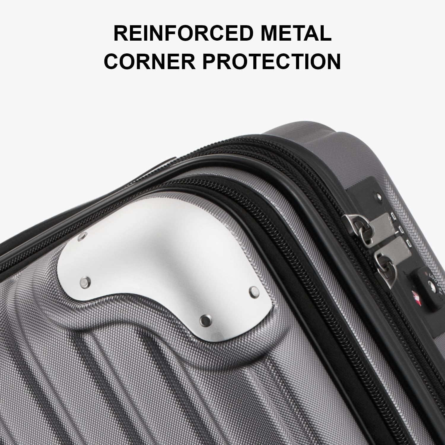 Luggage Airline Approved 20 Inch Expandable Hard Sided Luggages