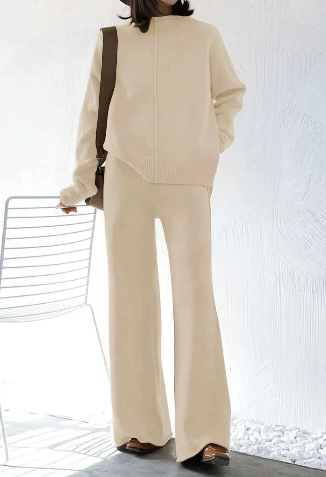 Womens 2 Piece Outfit Set Long Sleeve