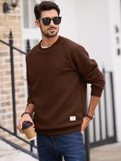 Men's Crewneck Sweatshirts Solid