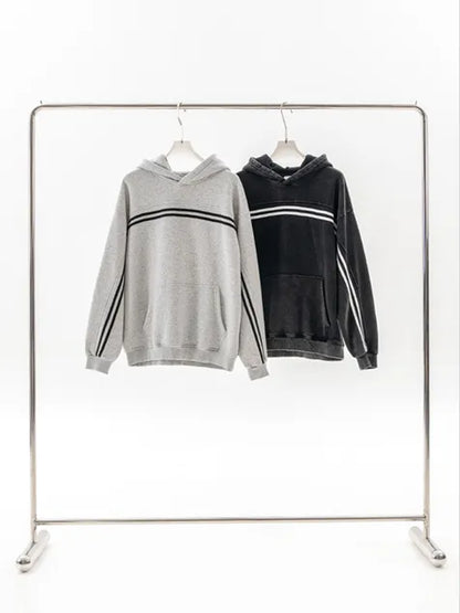 332g Webbing Contrast Color Cotton Hoodie
