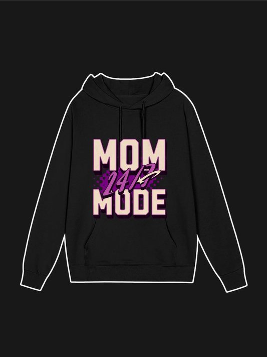 Mom Mood Graphic Hoodie