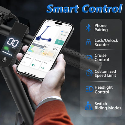 Electric Scooter for Adults 8.5/10/14" Tires, 19/22Mph, 350W/500W Motor