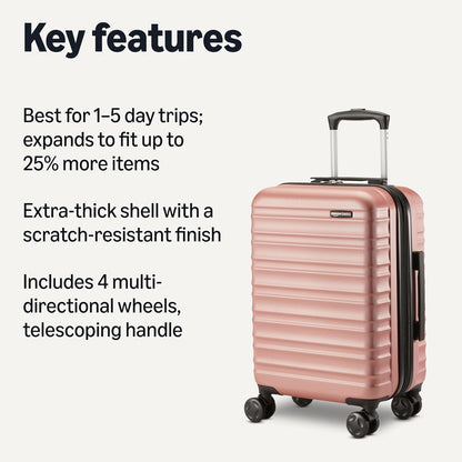 26" Hardside Medium Checked Luggage