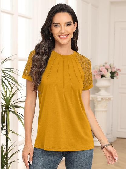Spring Shirts Trendy Vacation Outfits Short Sleeve Tee
