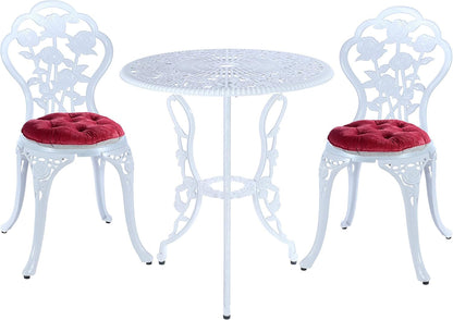 Mandolin Patio Table and Chairs 5 Piece Outdoor Dining Set