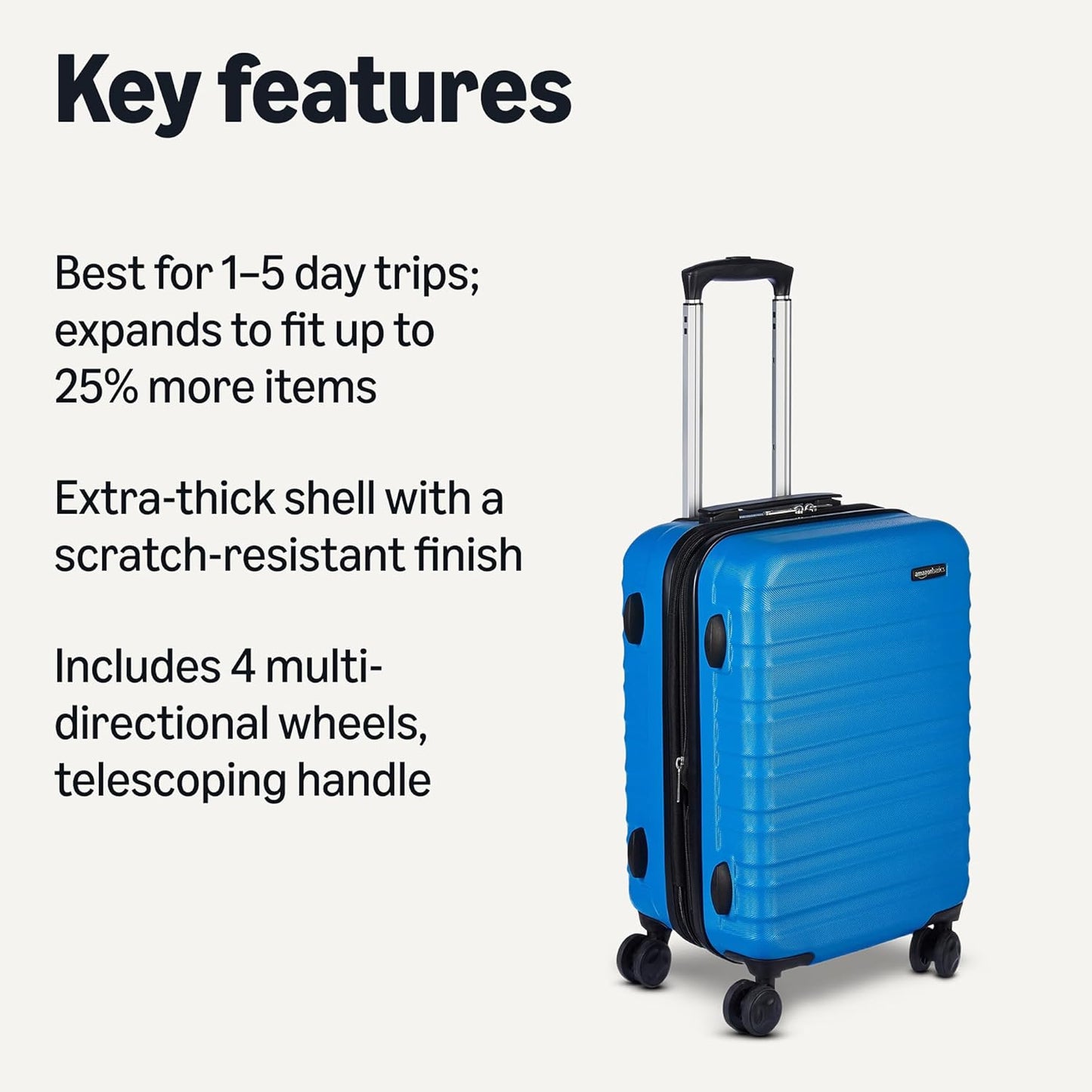 26" Hardside Medium Checked Luggage