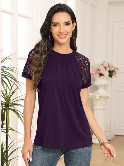Spring Shirts Trendy Vacation Outfits Short Sleeve Tee