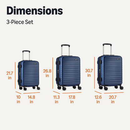 26" Hardside Medium Checked Luggage