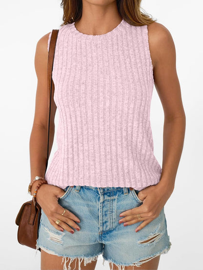 Womens Tank Tops Sleeveless Tunic Summer Basic Soft Casual Trendy Vacation Outfits
