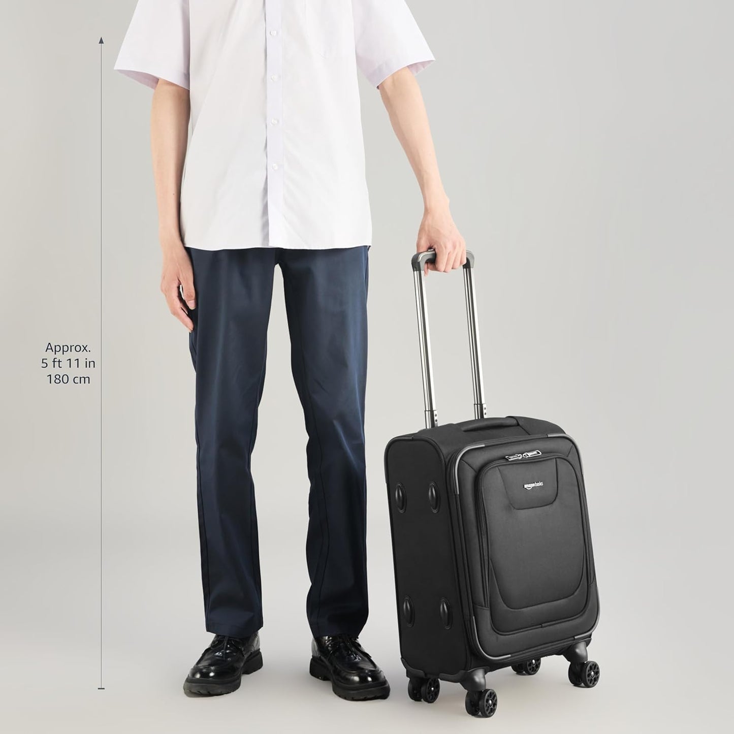 20" Luggage, Softside Suitcase With TSA Lock