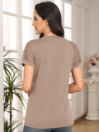 Spring Shirts Trendy Vacation Outfits Short Sleeve Tee