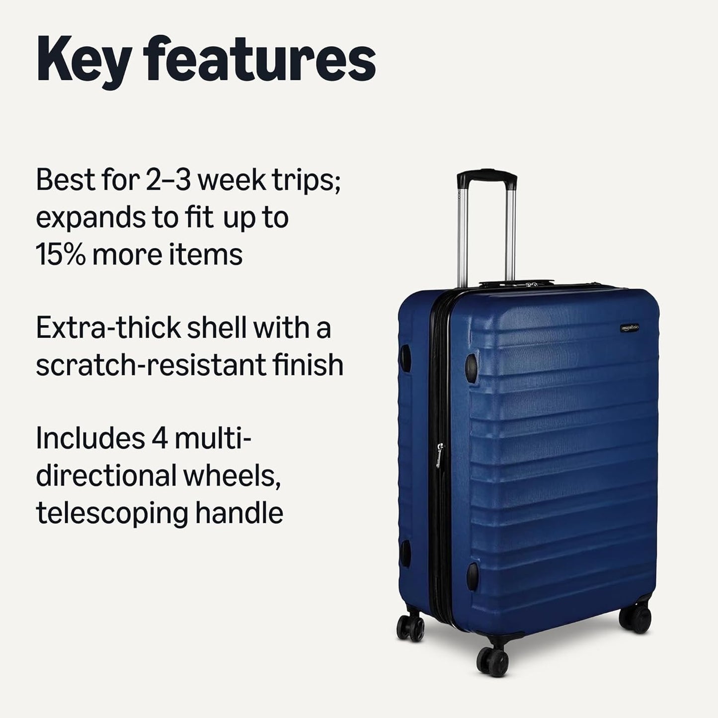 26" Hardside Medium Checked Luggage