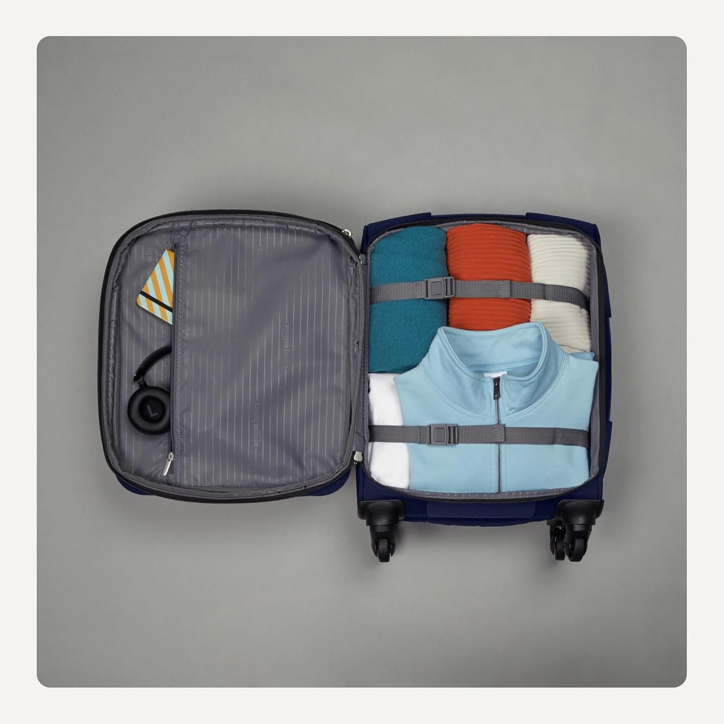 20" Luggage, Softside Suitcase With TSA Lock