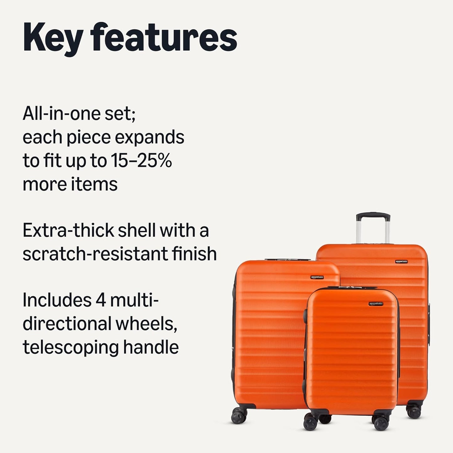 26" Hardside Medium Checked Luggage