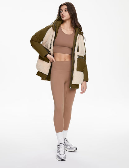 Women’s Thickened Hooded Down Coat Winter Puffer Jacket