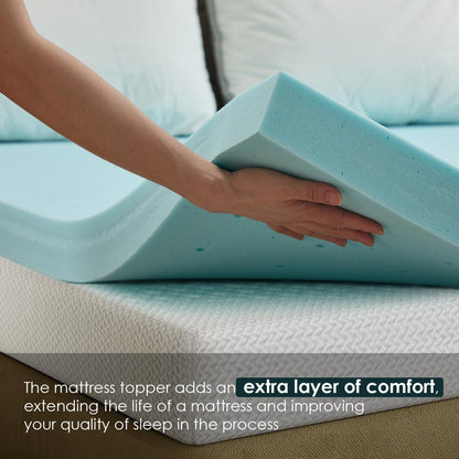 Twin 6 Inch Gel Memory Foam Mattress in a Box Medium Firm