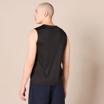 Essentials Men's Active Quick Dry Tech Stretch Lightweight Sleeveless Muscle Shirt