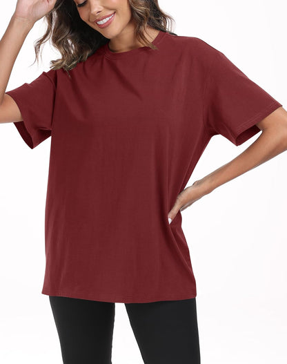 Womens Oversized Short Sleeve T Shirts