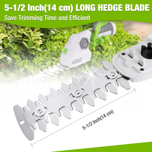 WORKPRO Cordless Grass Shear & Shrubbery Trimmer
