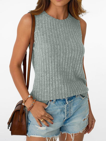 Womens Tank Tops Sleeveless Tunic Summer Basic Soft Casual Trendy Vacation Outfits