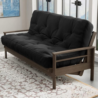 10 Inch Full Size Memory Foam Futon Mattress Mineral Blue