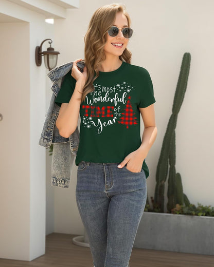 Short Sleeve Crew Neck Casual Shirts Basic Tee Summer Tops