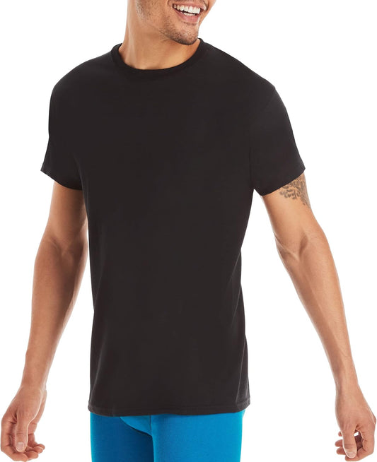Moisture-Wicking Crew Tee Undershirts Aesthetic Clothes