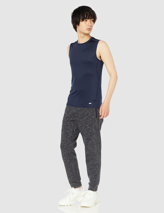 Essentials Men's Active Quick Dry Tech Stretch Lightweight Sleeveless Muscle Shirt