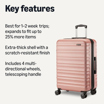 26" Hardside Medium Checked Luggage