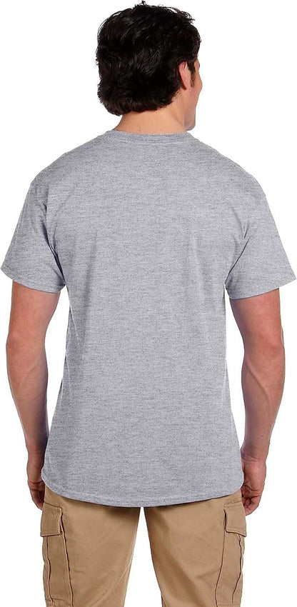 Men's Crew Tee Undershirts Moisture Wicking & Tag Free Comfy Outfits